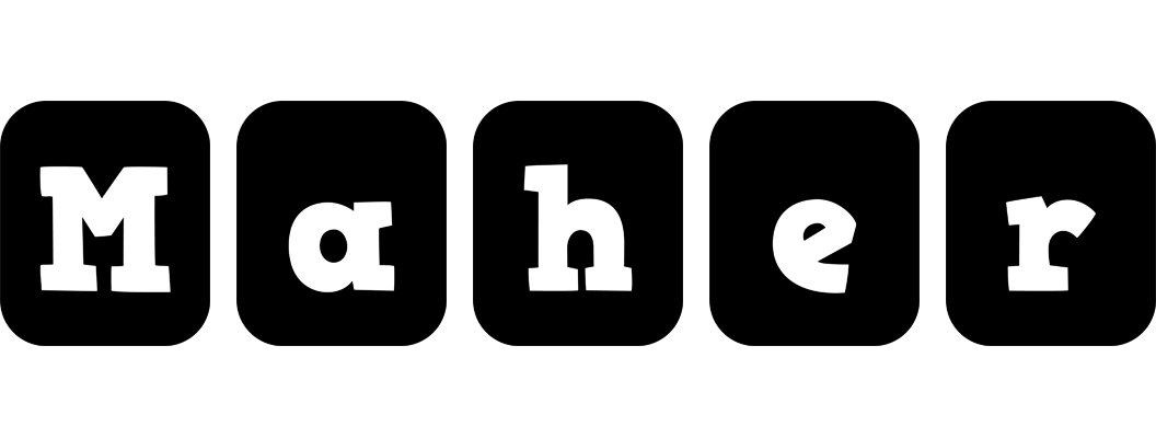 Maher box logo