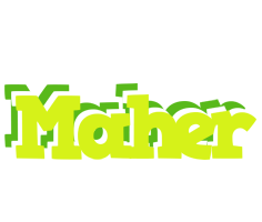 Maher citrus logo