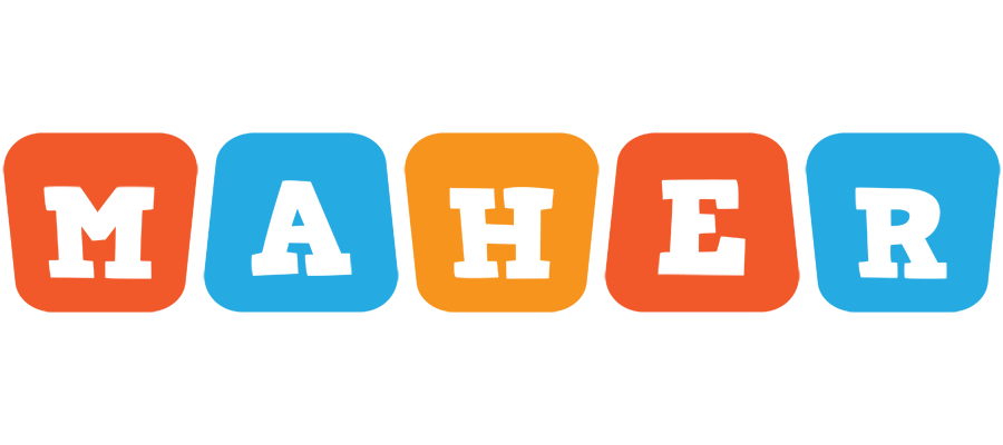 Maher comics logo