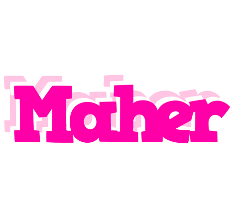 Maher dancing logo