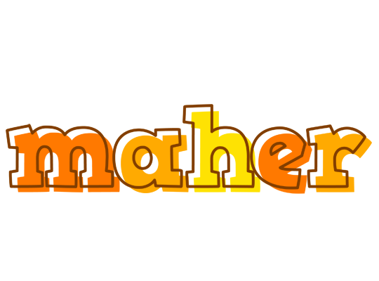 Maher desert logo