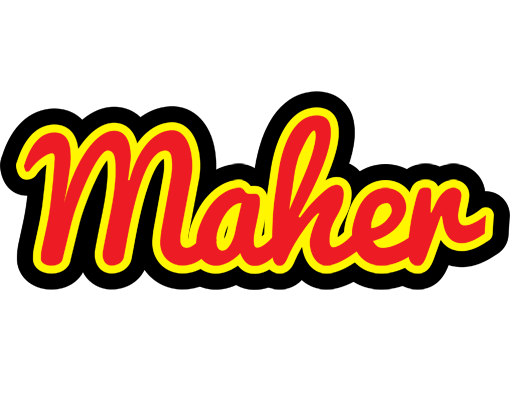 Maher fireman logo