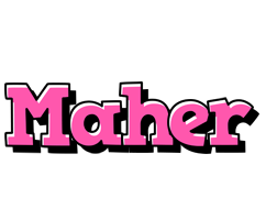 Maher girlish logo