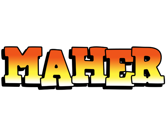 Maher sunset logo