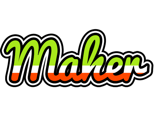 Maher superfun logo