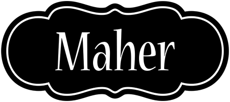 Maher welcome logo