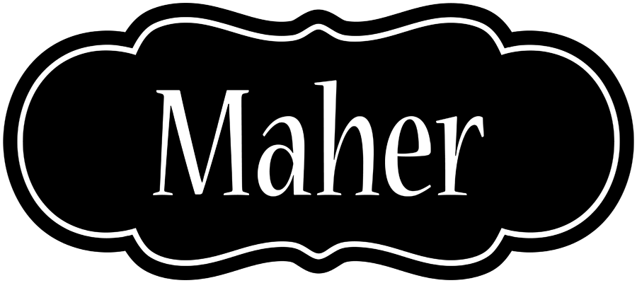 Maher welcome logo