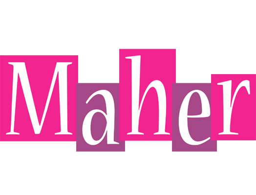Maher whine logo