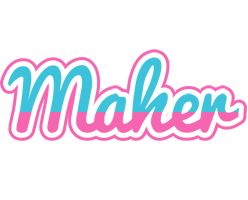 Maher woman logo