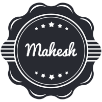 Mahesh badge logo