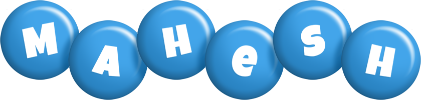 Mahesh candy-blue logo
