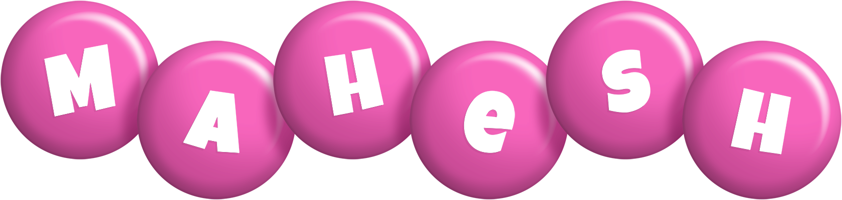 Mahesh candy-pink logo