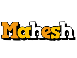 Mahesh cartoon logo
