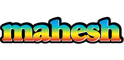 Mahesh color logo