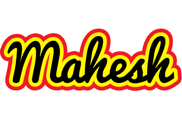 Mahesh flaming logo