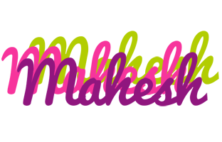 Mahesh flowers logo