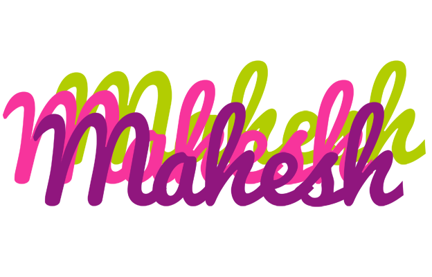 Mahesh flowers logo
