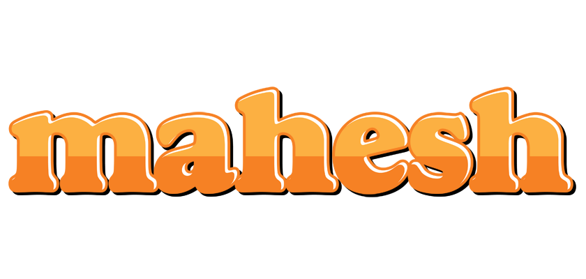 Mahesh orange logo