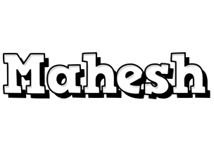 Mahesh snowing logo