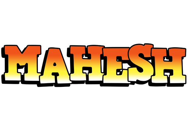 Mahesh sunset logo