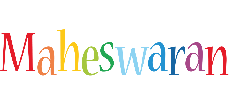 Maheswaran birthday logo