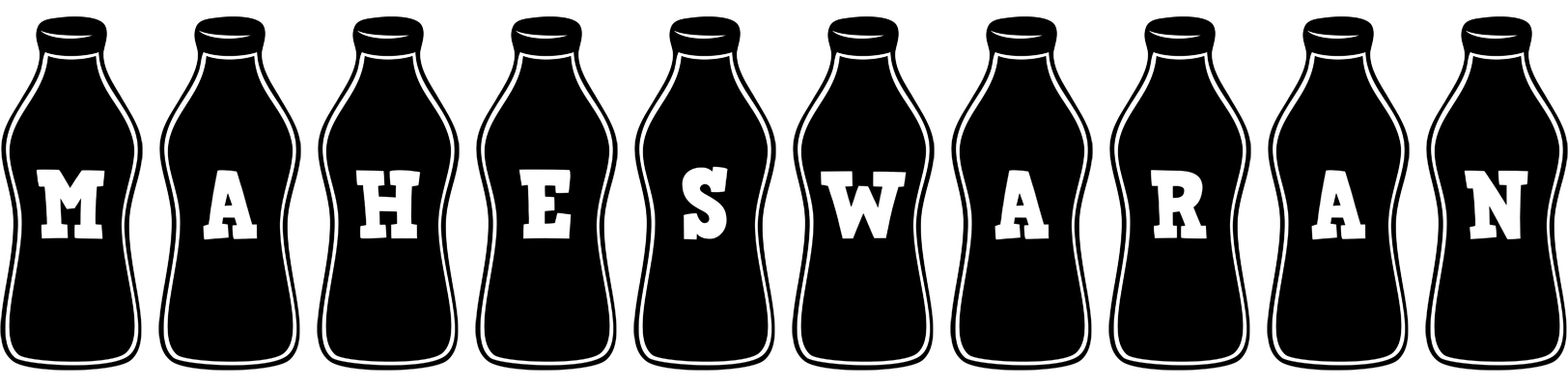 Maheswaran bottle logo