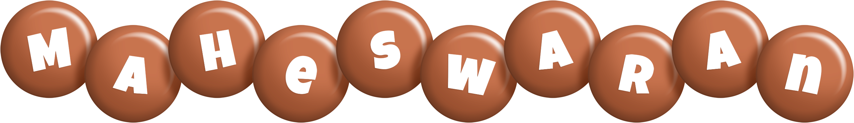 Maheswaran candy-brown logo