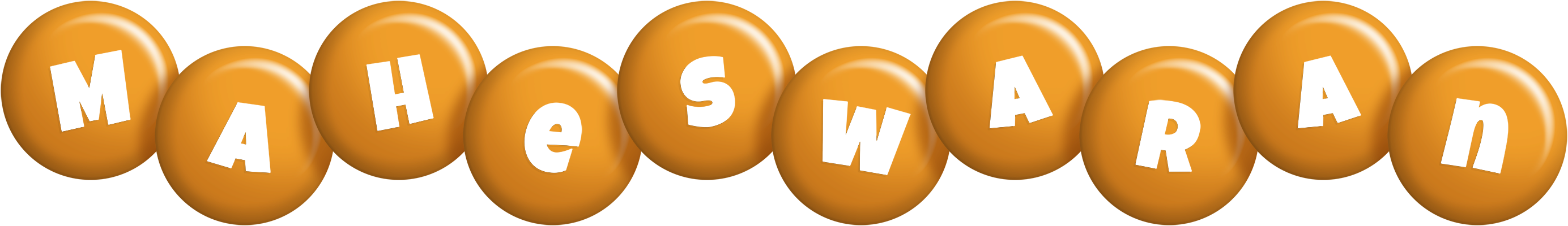 Maheswaran candy-orange logo