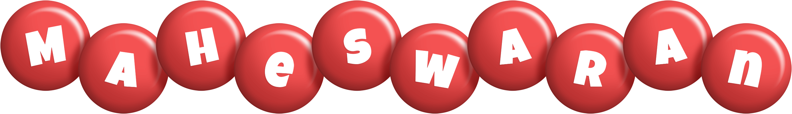 Maheswaran candy-red logo