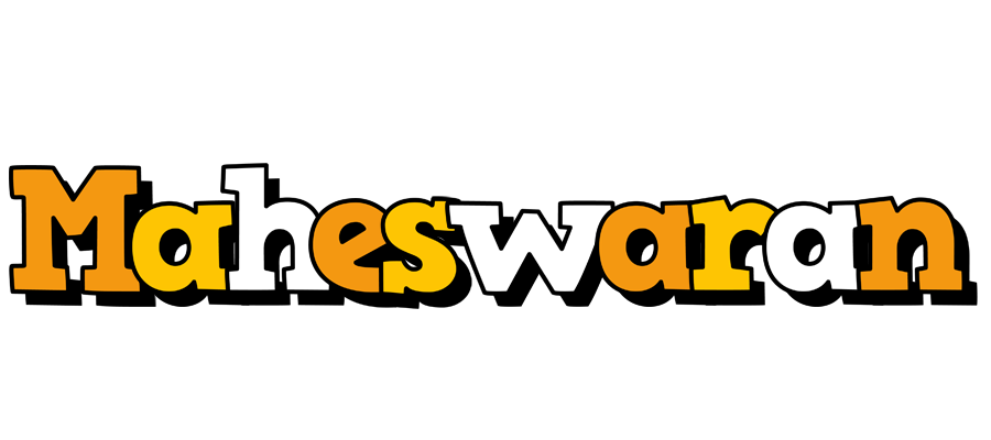 Maheswaran cartoon logo