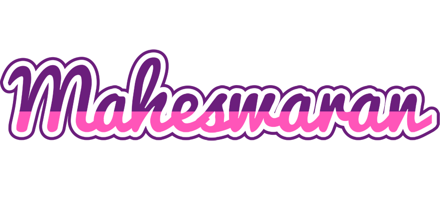 Maheswaran cheerful logo