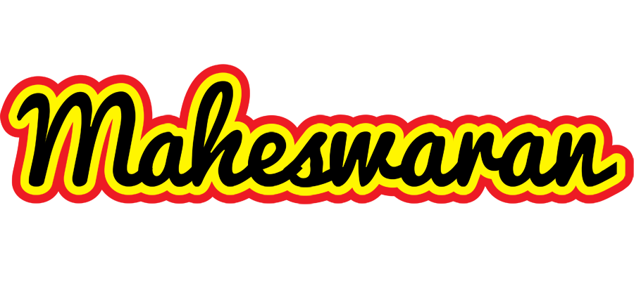 Maheswaran flaming logo
