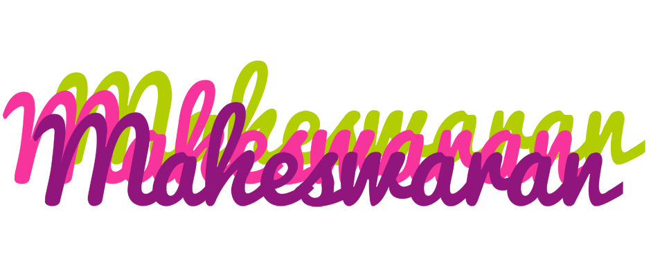 Maheswaran flowers logo