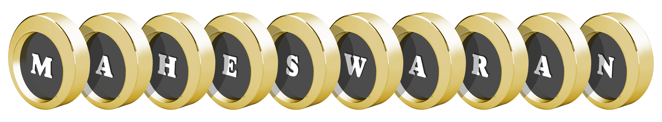 Maheswaran gold logo