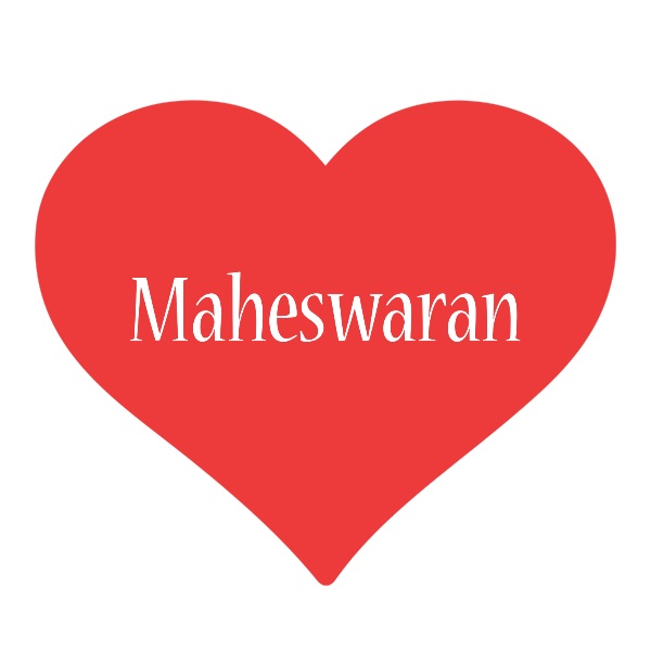 Maheswaran love logo