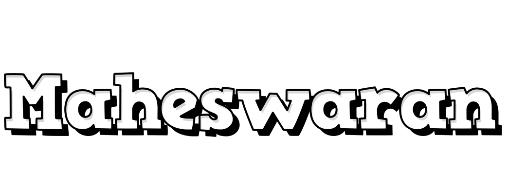 Maheswaran snowing logo