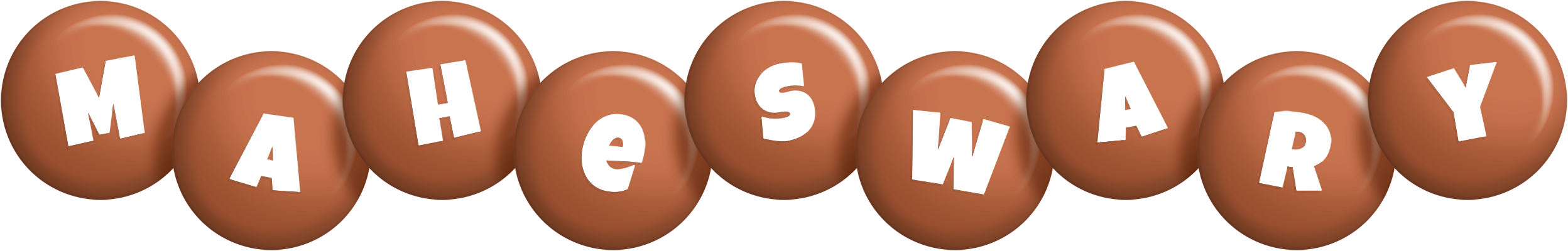 Maheswary candy-brown logo