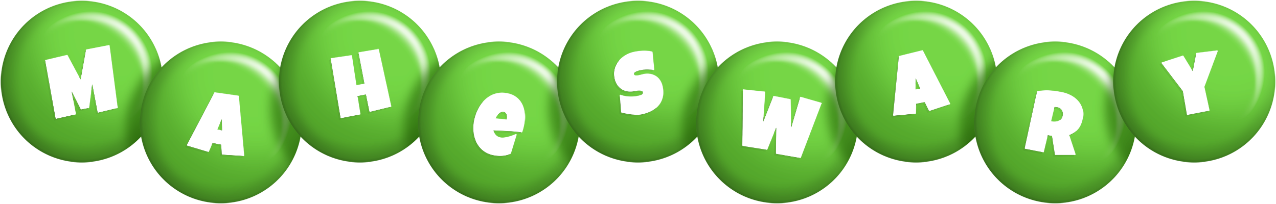 Maheswary candy-green logo