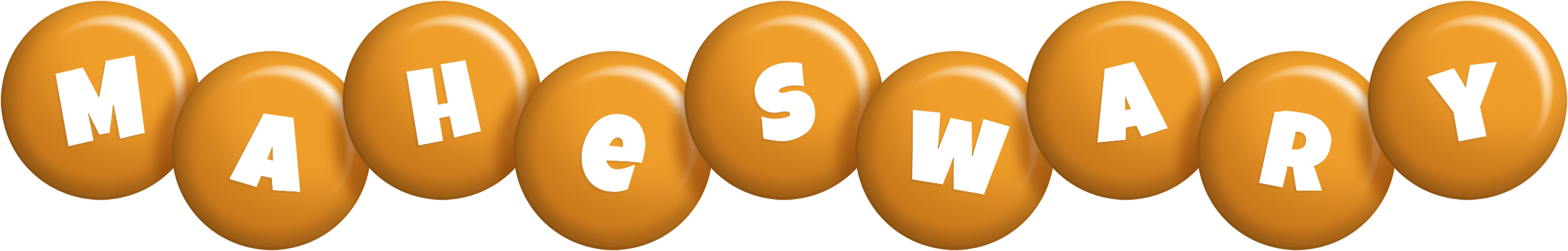 Maheswary candy-orange logo