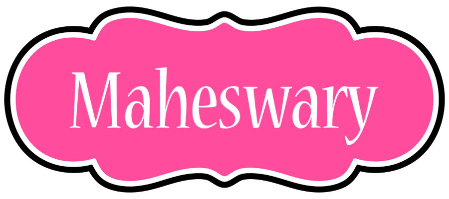 Maheswary invitation logo
