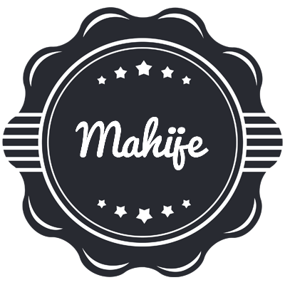 Mahije badge logo
