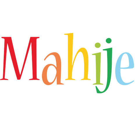 Mahije birthday logo