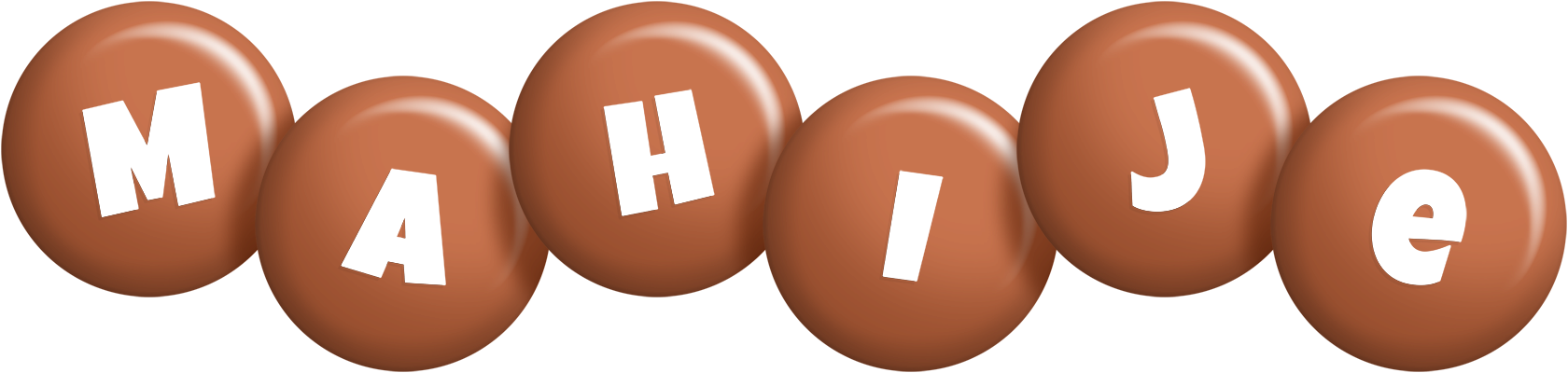 Mahije candy-brown logo