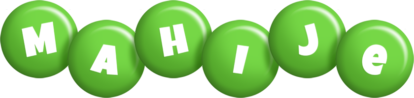 Mahije candy-green logo