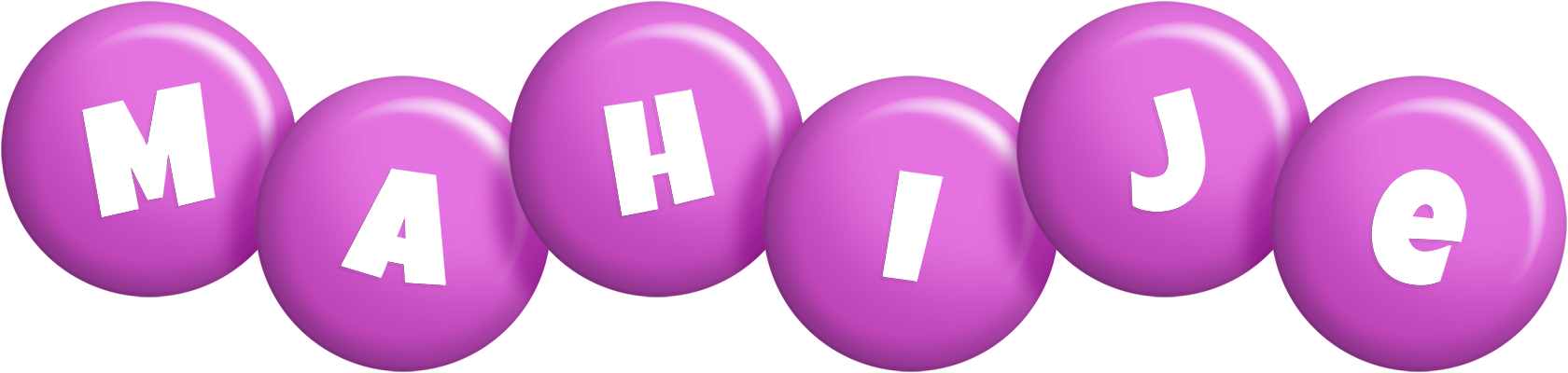 Mahije candy-purple logo