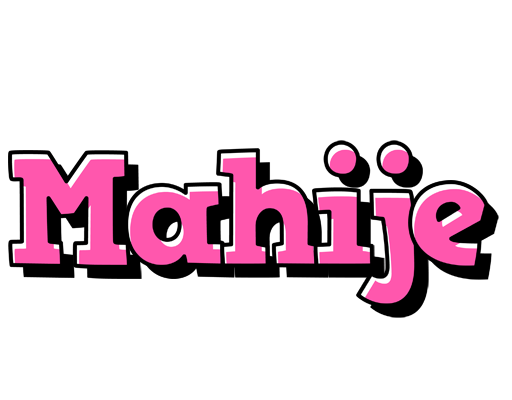 Mahije girlish logo