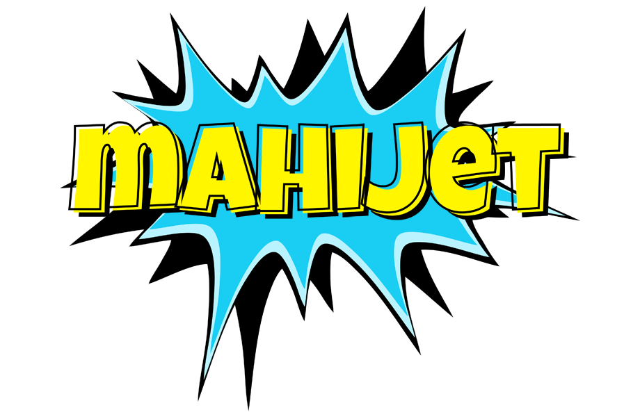 Mahijet amazing logo