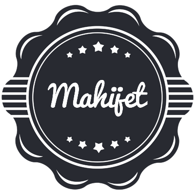 Mahijet badge logo