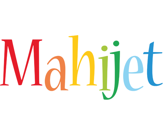 Mahijet birthday logo