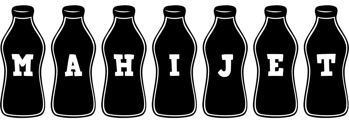 Mahijet bottle logo